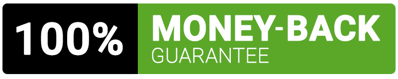 100% Money Back Guarantee